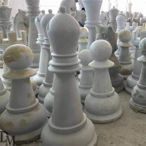 extra large decorative chess pieces.